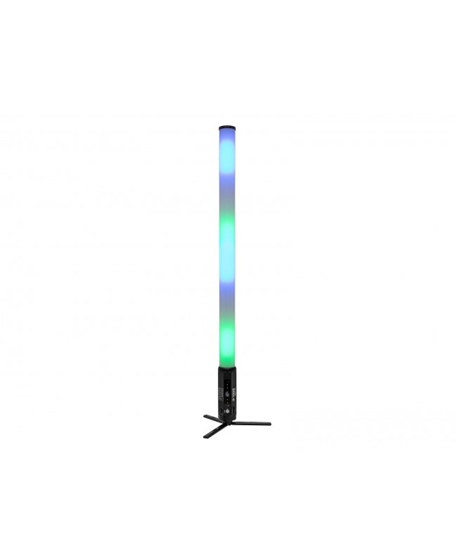 Eurolite Set 8x AKKU IP Pixel Tube 360° PRO CRMX + Flightcase mit Rollen und Ladefunktion Batteriebetriebene Leuchten