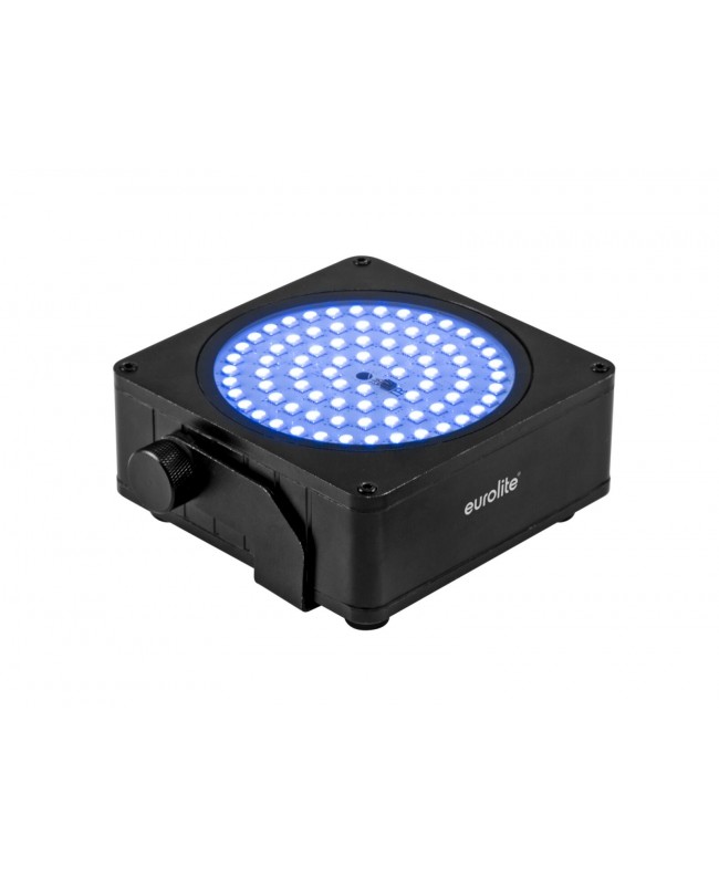 Eurolite Set 8x AKKU IP Flat Light SMD bk + custodia in plastica con carrello Fari LED a batteria