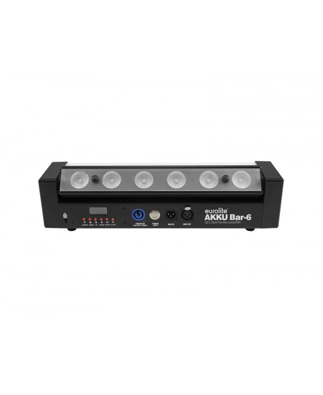 Eurolite AKKU Bar-6 Glow QCL Flex QuickDMX Battery Lights