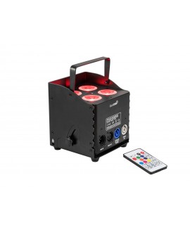 Eurolite AKKU UP-4 QCL Spot QuickDMX MK2 Fari LED a batteria