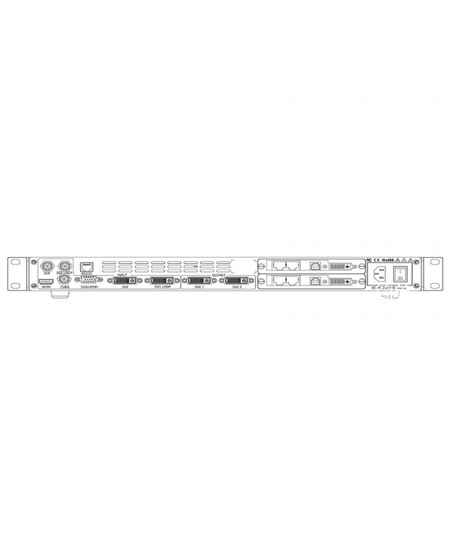 EGO Display Seamless Professional Scaler and Switcher LED Wall Management
