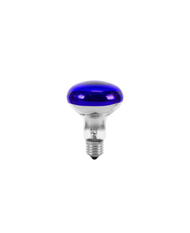 Omnilux R80 230V/60W E-27 blue Screw cap lamp