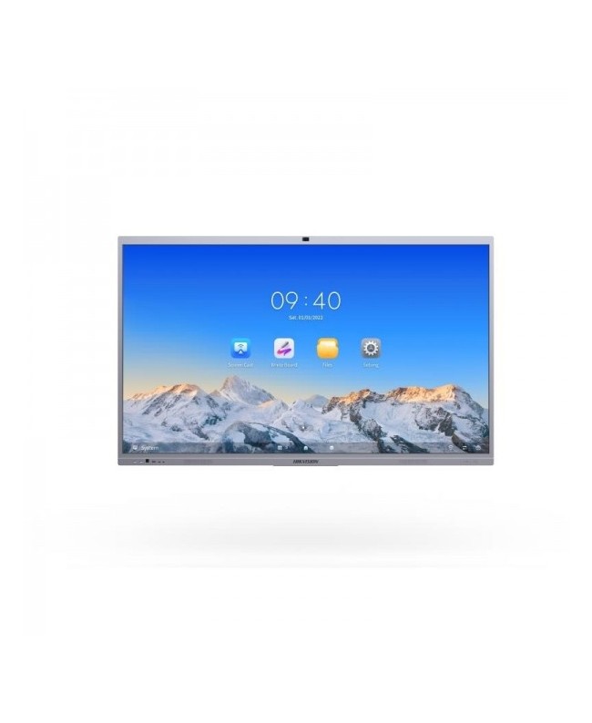 Hikvision Monitor Interattivo da 65 4K Touch Camera, Sist.android e WIN 128GB Display interattivi