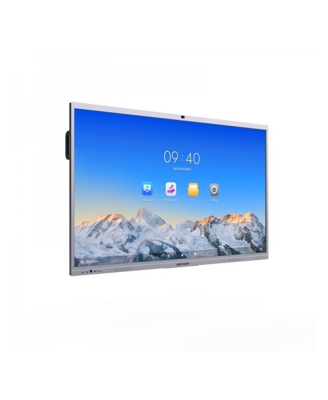 Hikvision Interactive Monitor 65 4K Touch Camera, Sist.android and WIN 128GB Interactive Displays