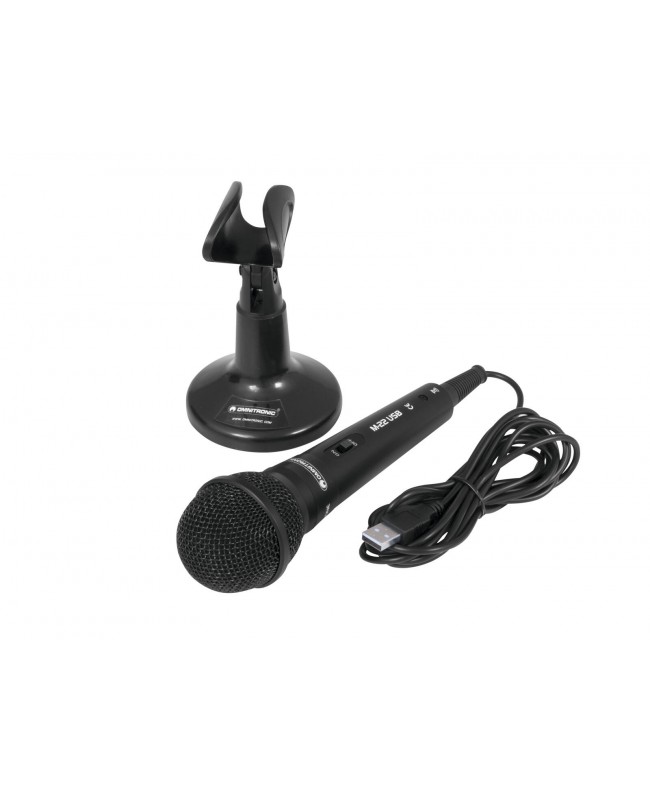Omnitronic M-22 USB Dynamic Microphone USB Microphones
