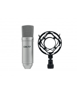 Omnitronic MIC CM-77 Microfono a condensatore Microfoni a condensatore diaframma largo
