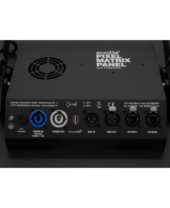 Eurolite LED Pixel Matrix Panel 5x5 RGB/WW LED Panele