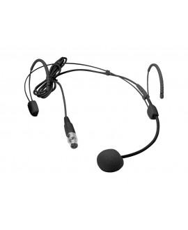 Omnitronic UHF-600 Kopfbügelmikrofon, schwarz Headset | Earset Mikrofone