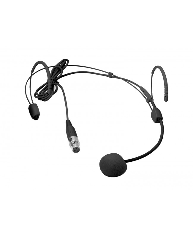 Omnitronic UHF-600 Kopfbügelmikrofon, schwarz Headset | Earset Mikrofone