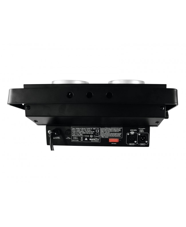 Eurolite Audience Blinder 2xPAR-36 DMX bk Accecatori