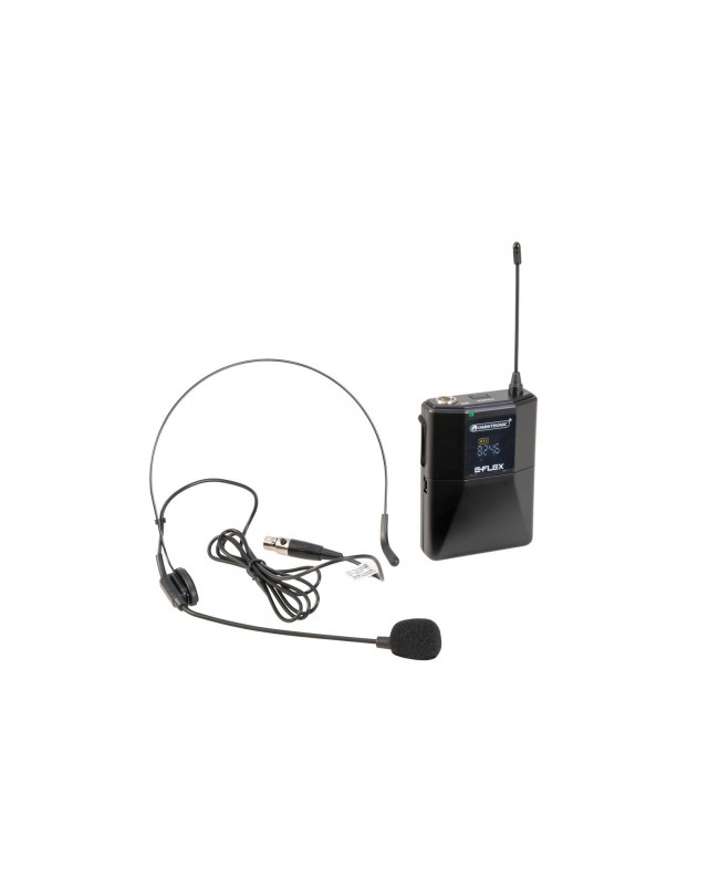 Omnitronic Bodypack E-FLEX UHF 823-832/863-865 MHz Trasmettitori