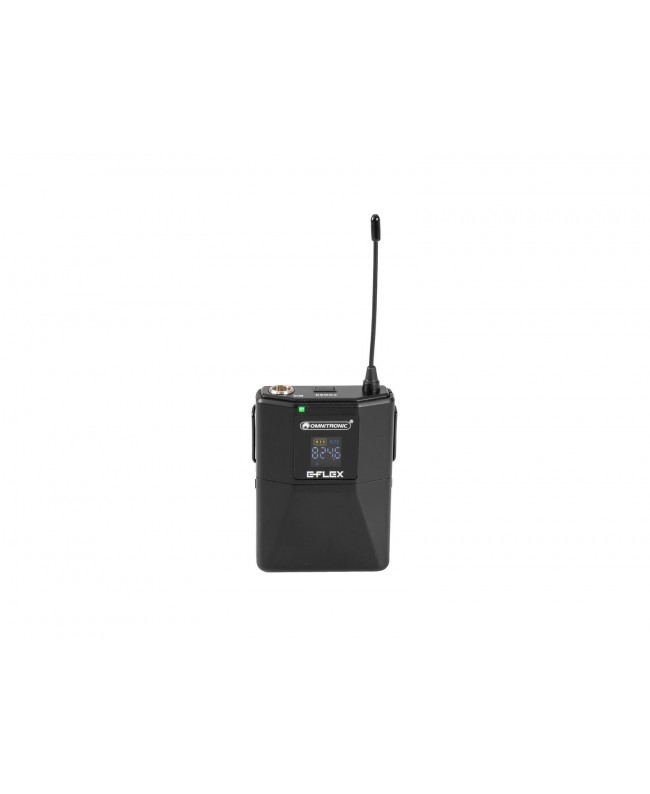 Omnitronic Bodypack E-FLEX UHF 823-832/863-865 MHz Trasmettitori