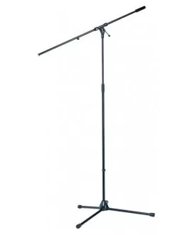 K&M 21021 Asta microfonica per overhead - nera Supporti da pavimento