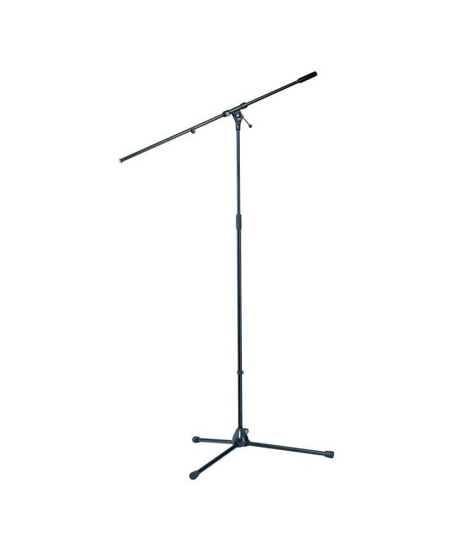 K&M 21021 Overhead microphone stand - black Floor Stands