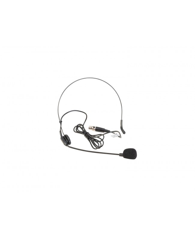 Omnitronic Microfono per cuffie UHF E-FLEX nero Sistema wireless Headset