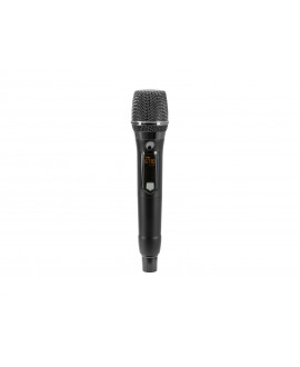 Omnitronic FAS Microfono dinamico senza fili 660-690MHz Sistema wireless con trasmettitore palmare