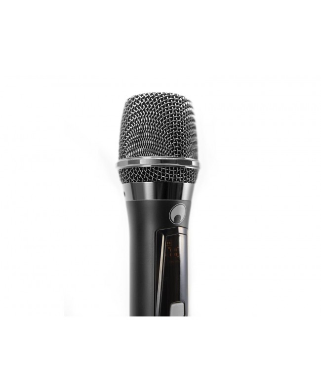 Omnitronic FAS Microfono dinamico senza fili 660-690MHz Sistema wireless con trasmettitore palmare
