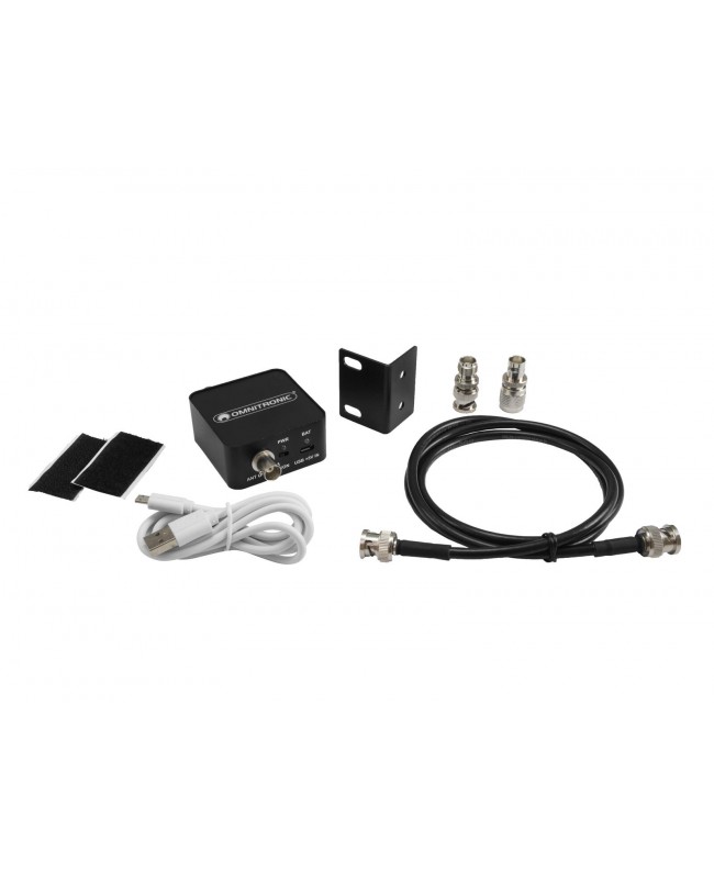 Omnitronic AAB-10 Active Antenna Booster, Battery Powered Power Supplies & Batteries