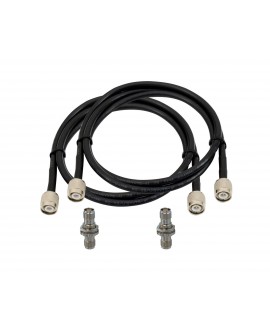 Omnitronic Antenna Cable TNC Set 10 m Antennas