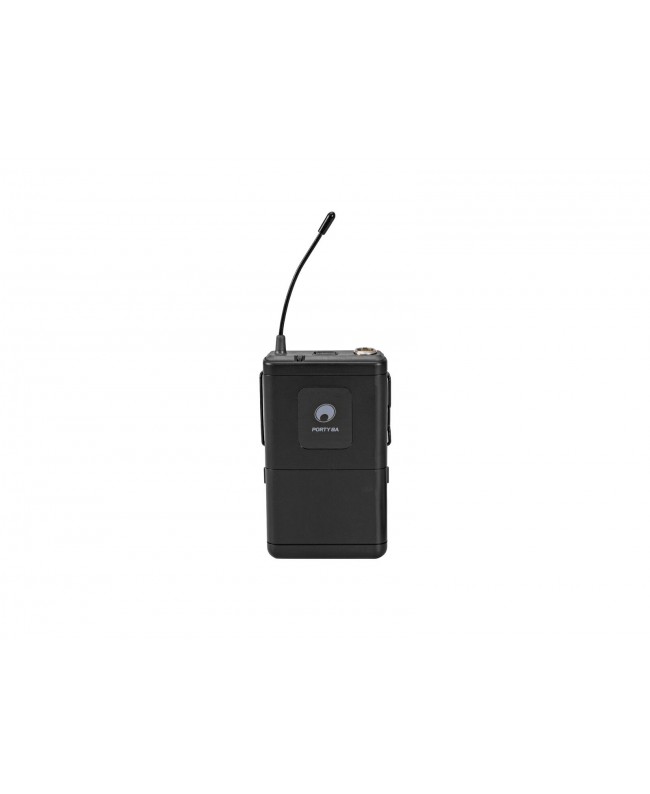 Omnitronic PORTY-8A Bodypack + microfono lavalier 863,1 MHz Sistemi wireless lavalier