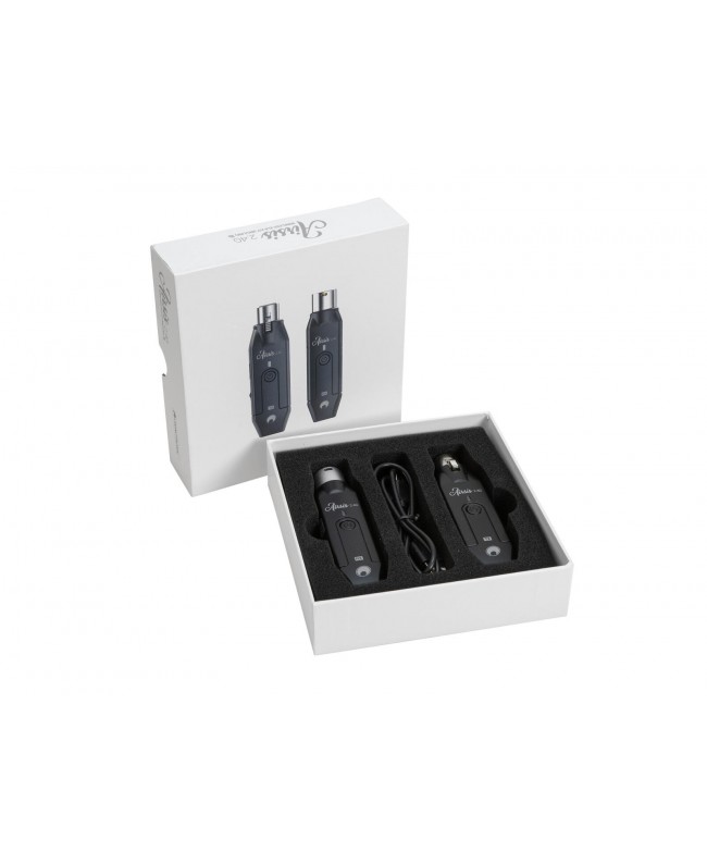 Omnitronic AIRSIS 2.4G Funk-XLR-Kit (Mic/Line) Drahtlossystem mit Handsender