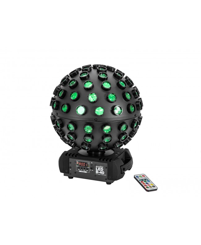 Eurolite Set LED B-40 HCL Effetto Fascio MK2 bk + Custodia Effetti LED