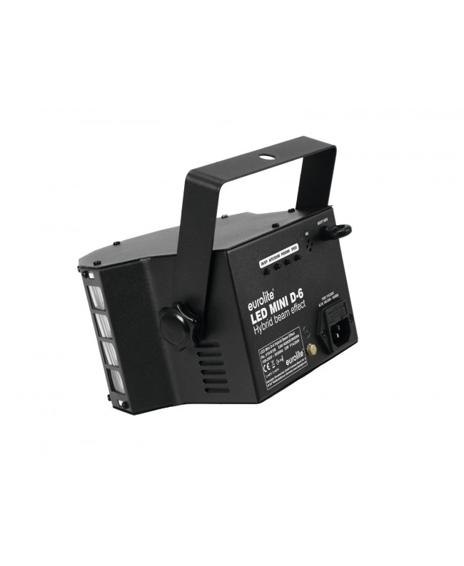 Eurolite LED Mini D-6 Effetto Fascio Ibrido Effetti LED