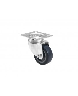 Roadinger Swivel Castor 50mm grey Castors