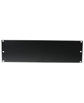 Omnitronic Front Panel Z-19U-shaped, steel, black 3U Panels