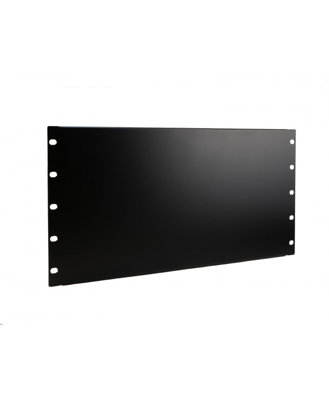 Omnitronic Pannello frontale a forma di Z-19U, acciaio, nero 5U Pannelli