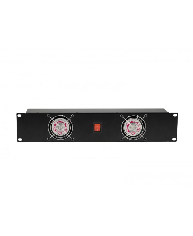 Omnitronic Front Panel Z-19 with 2 Fans wired 2U Panels