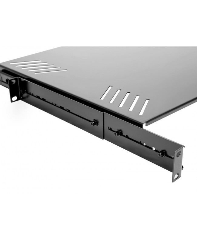 Omnitronic Rackboden 1HE ausziehbar Ablagen