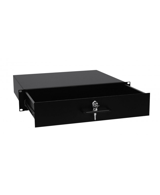 Omnitronic Cassetto rack con serratura 2U Cassetti