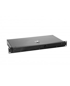 Omnitronic KE-1 Rackdrawer with lock 1U Drawer