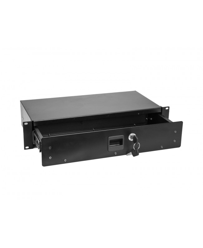 Omnitronic SN-2 Rackdrawer with lock 2U Drawer
