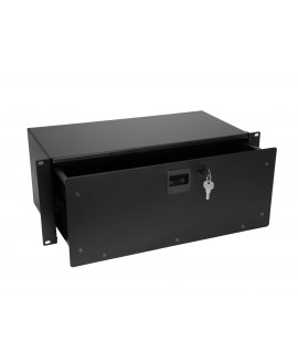 Omnitronic SN-4 Cassetto a rack con serratura 4U Cassetti