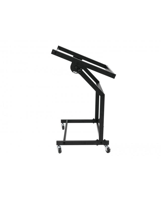 Omnitronic Supporto rack 12U/10U regolabile su ruote Rack 19"