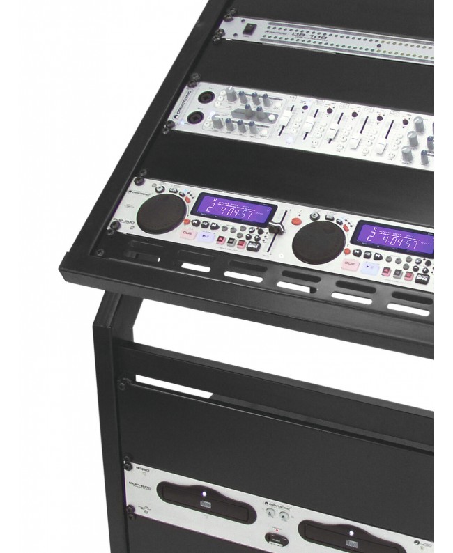 Omnitronic Rackwagen 12HE/10HE schwenkbar auf Rollen 19" Rack