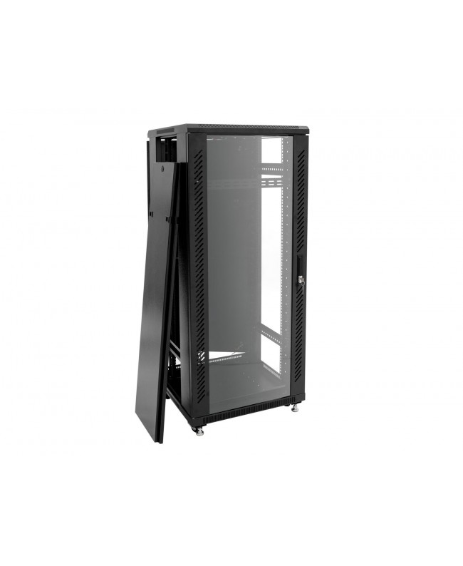 Roadinger SSC-20 Steel Cabinet with Glass Door 20U 19" Racks