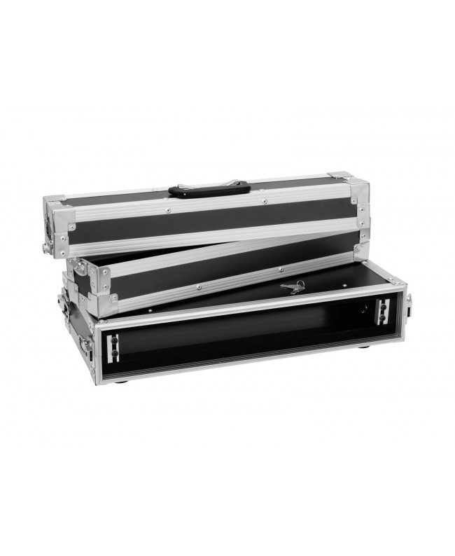 Roadinger Effektrack CO DD, 1HE, 24cm tief, schwarz 19" Rack