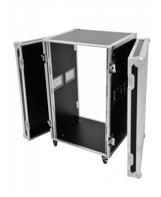 Roadinger Rack PRO 15U 45cm with wheels 19" Racks