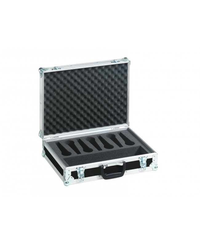 Roadinger Mikrofon-Case Road 7 Mikrofone schwarz Mikrofon-Cases