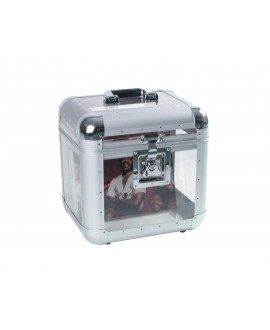 Roadinger Platten-Case ALU 75/25, abgerundet, acryl Verschiedene Cases