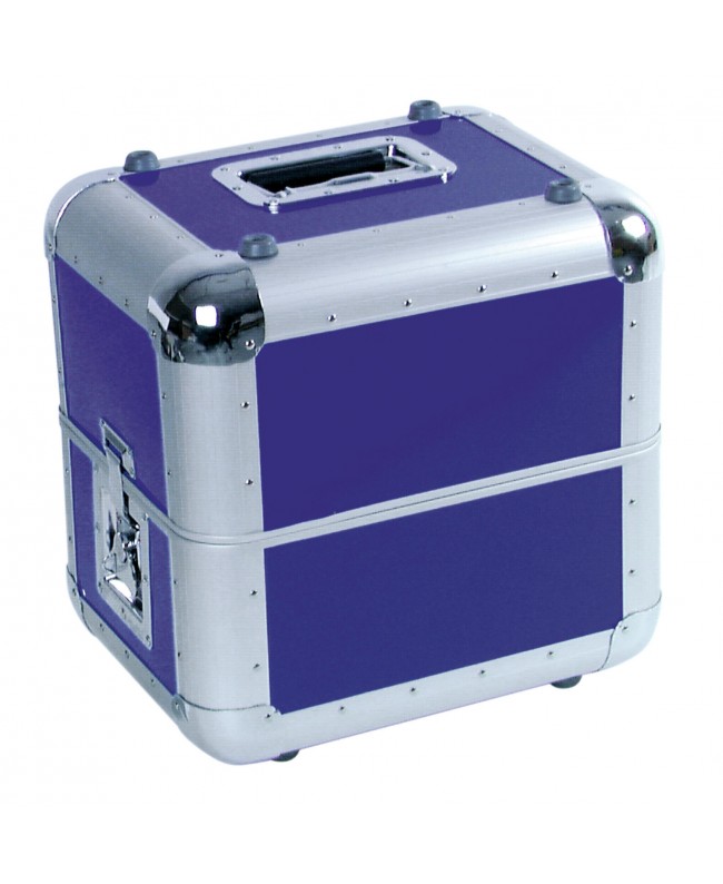 Roadinger Platten-Case ALU 50/50 abgerundet dunkelblau Verschiedene Cases