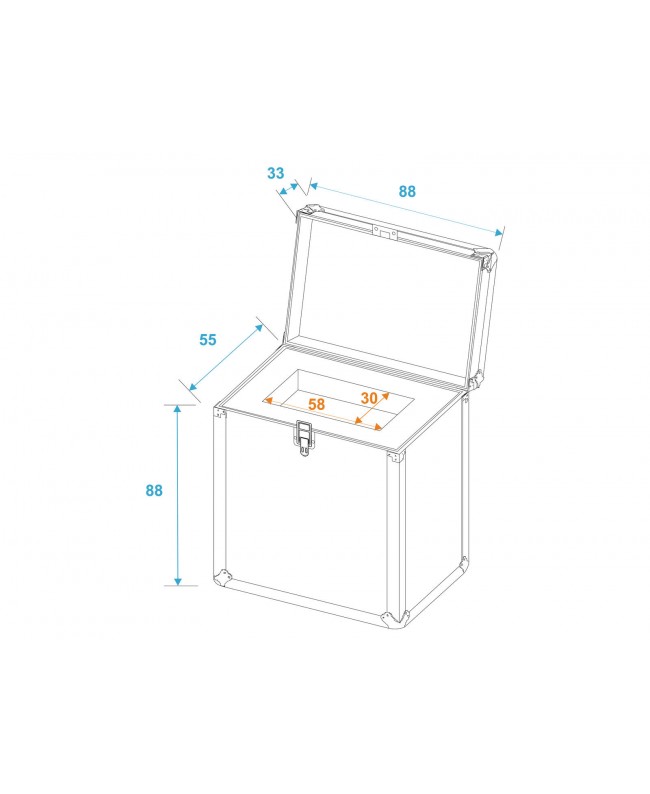 Roadinger Zigaretten-Case, sw Verschiedene Cases
