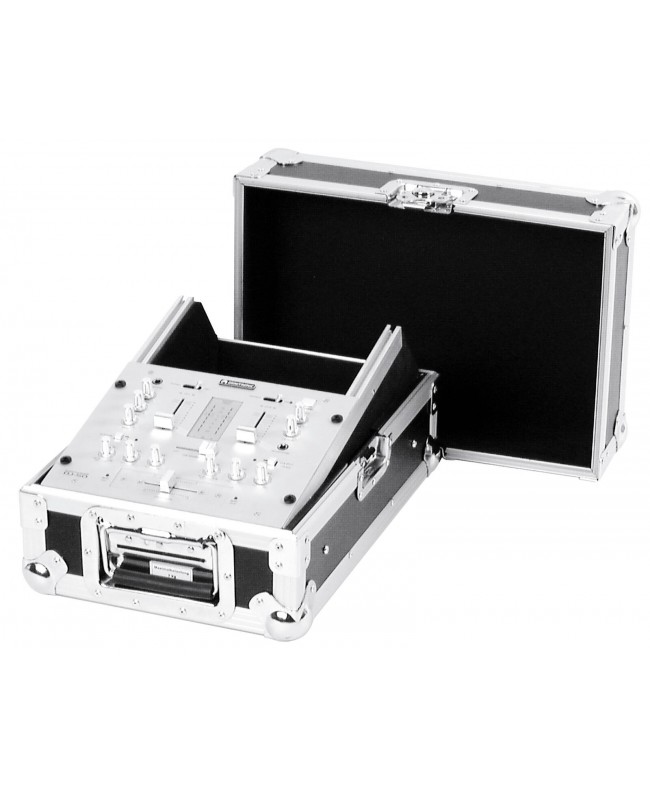 Roadinger Mixer-Case Road MCR-10 schräg, sw Mixer-Cases