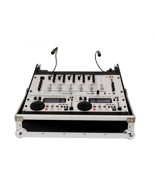 Roadinger Mixer Case Pro MCB-19 sloping, bk, 12U Mixer Cases