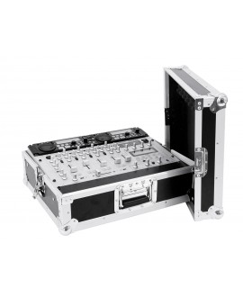 Roadinger Custodia per mixer Pro MCV-19, variabile, nera, 8U Custodie per mixer