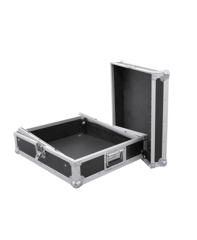 Roadinger Custodia per mixer Pro MCV-19, variabile, nera, 12U Custodie per mixer