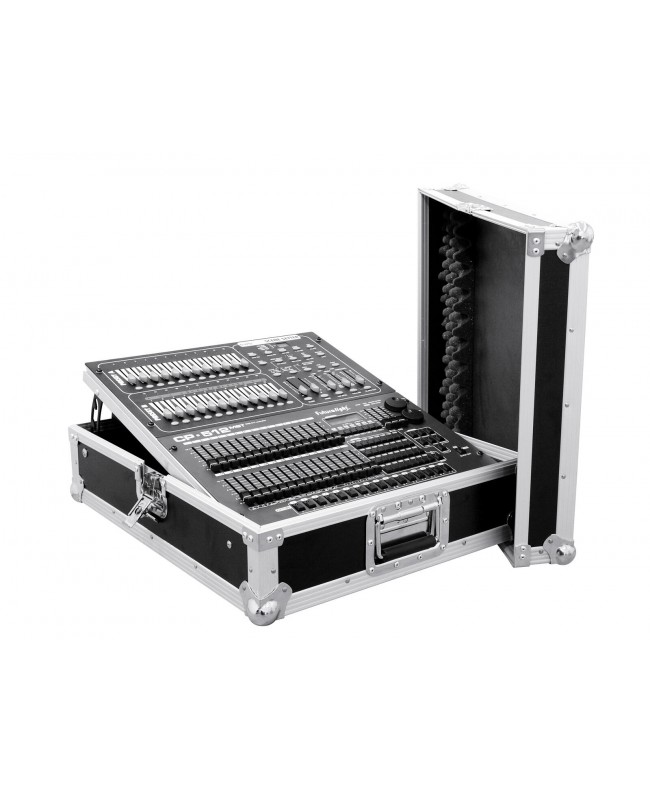 Roadinger Custodia per mixer Pro MCV-19, variabile, nera, 12U Custodie per mixer